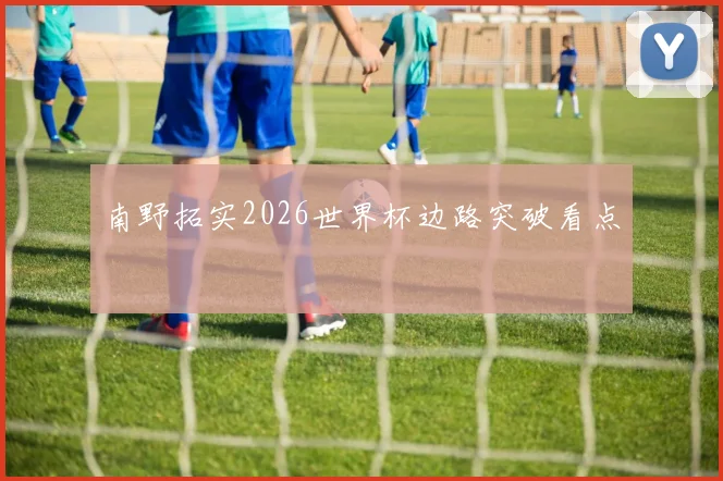 南野拓实2026世界杯边路突破看点
